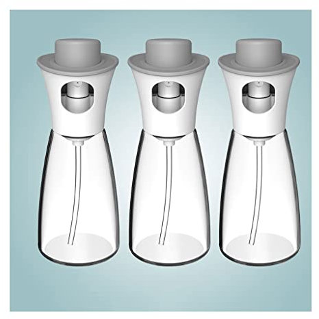 Botellas de Aceite Botella de aceite de botella de aceite Cocina Hogar Spray Spray Vidrio Botella de aceite Salsa de soja Vinagre Aceite de Botella de Vinagre Puede Rociar Oil Condiment Organizador le