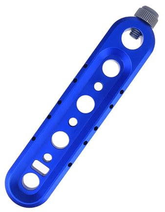 QUEENYARD Precisions - Étau de fixation de mouches - En aluminium - Pour les amateurs de pêche - Organisateurs d'outils de fixation de mouches