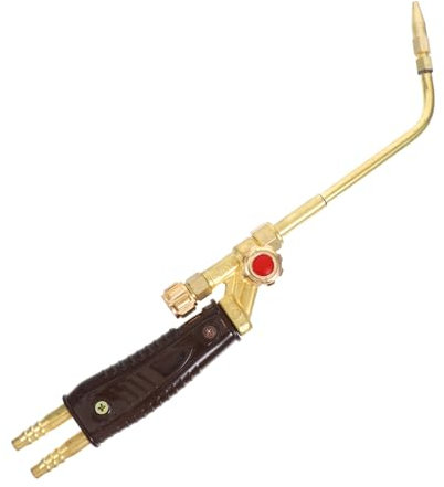 HOMSFOU Schweißwerkzeuge Turbo-Taschenlampe kleine Schweißbrenner Stirnlampe Gasbrenner Zündbrenner Kupfer Gold