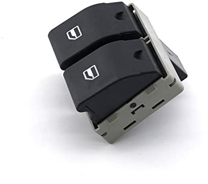 Schalterknopf Autofenster Für Seat Ibiza Cordoba 6L2 2002 2003 2004 2005 2006 2007 2008 2009 6Q0959858 Vorne Auto Fensterheber Control für Schalter