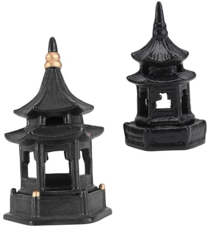 UPKOCH 2pezzi Micro Padiglioni Paesaggistici Per Casa Scrivania Padiglioni Da Decorazioni Forma Di Padiglione Per Esterni