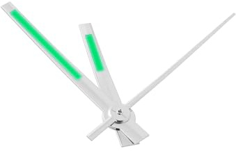 Briny River Lancette Per Orologio Con Movimento Automatico Con Luminescenza Verde Compatibili Con Movimento NH35/NH36/4R/7S Argento