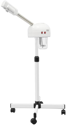 2-in-1 Gesichtsdampfer, 800W 220V Ozon-Gesichtssauna Gesichts-Sauna-Ozon-Dampfer 360° drehbares Dampfgerät SPA Gesichtspflege Sprühen Maschine für Häusern Krankenhäusern Schönheitssalons