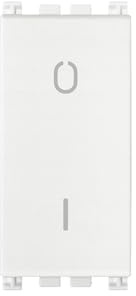 Vimar 0R19015.B Arké interruttore illuminabile, 1 modulo, 2P 16AX, bianco