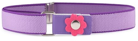 Ladeheid Mädchen Gürtel Elastik-Gürtel 1-6 Jahre 34-65 cm P15K