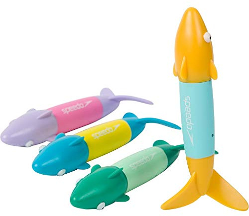 Speedo Infant Unisex Drehendes Tauchspielzeug | Wasserspielzeug | Wasserspiele | Schwimmen Lernen | Pool-Spielzeug Assorted Pastel One Size