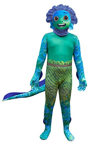 Lito Angels Déguisement Costume Sea Boy avec Masque per Enfant Garçon Taille 3-13 ans