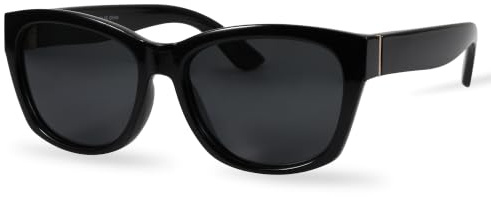 ZENOTTIC Cat Eye Sonnenbrille für Damen - Polarisiert, Vintage, Groß Quadratisch, UV-Schutz, Retro, Überdimensionale Sonnenbrille zum Autofahren