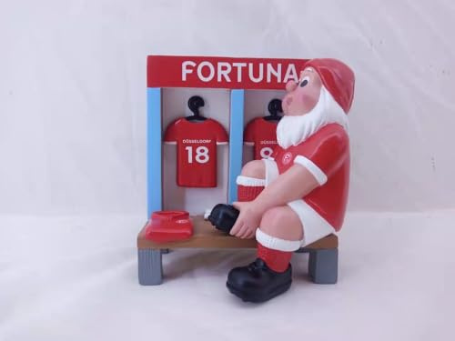 Fortuna Düsseldorf Mini Gartenzwerg Zwerg ** Kabine **