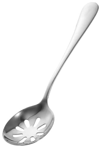 UPKOCH 1stück Perforierte -schöpfkelle Für Slotted Spoon Für Tägliche Verwendung Leicht Und Tragbar Für Dinner Hochzeiten Und Feiern