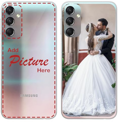 CoverHeld Handyhülle für das Samsung Galaxy A25 5G Hülle selbst gestalten Silikonhülle Dein Bild Motiv Design Personalisierte Schutzhülle Silikon Case eigenes Foto individuell Bedrucken erstellen