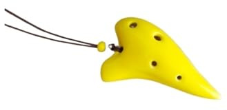 Okarina Ocarina 6-Loch Diskant SC Key Ocarina Mini Musikinstrument Noten (Color : A)