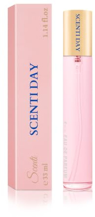 NAINA Damenparfüm Scenti Day 33ml Eau de Parfum Spray | Inspirierte Parfüm Damen, Parfümfläschchen Flakon, Einzigartiger Duft und Dufterlebnisse, Einzigartige Damendüfte