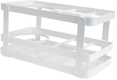 PLAFOPE Kreativer Haartrockner Multifunktionale Ablage Für Badezimmer Und Schlafzimmer Für Styling-tools Und Zubehör Platzsparender Tischständer Aus Hochwertigem Material