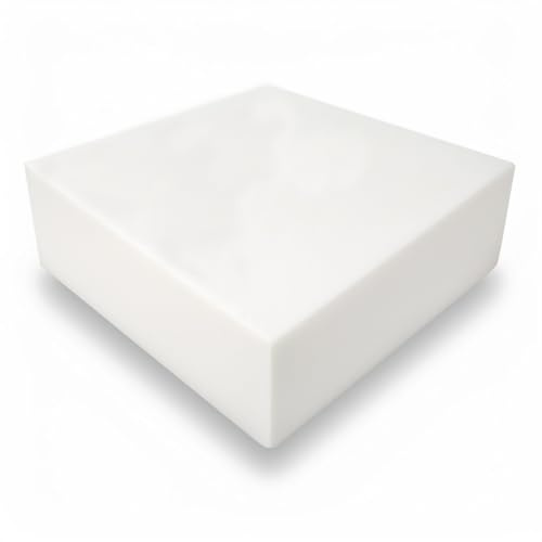 Arredamico Gommapiuma 60x60, Gommapiuma per Imbottitura Spessore 10 e 12, Spugna per Imbottitura Densità 18,25,30, Poliuretano espanso Ideale per sedute (25, Spessore 10)