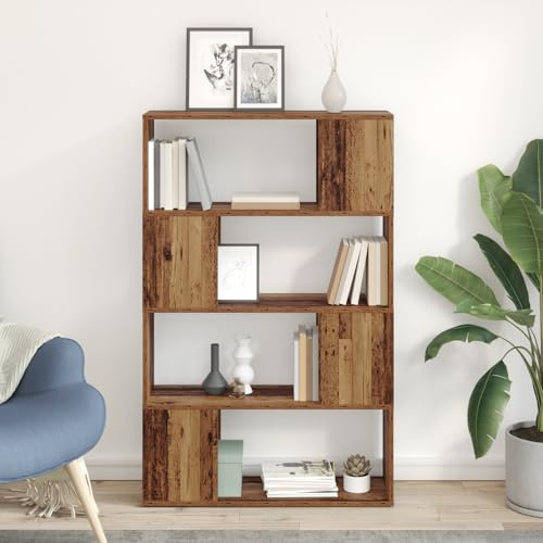 QINXIXINAIXI Regal Altes Holz Holzwerkstoff HiFi Rack tv unterschrank Fernsehschrank kommode 80 x 24 x 124 cm Regale Regal