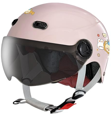 Barnhjälm, Justerbar Cykelhjälm För Flickor Pojkar, Barnhjälm För Alla Väder, Multifunktionell Hjälm För Cykel, Cykling, Skateboard, Sparkcykel, Skridskoåkning 2,(53-57CM)