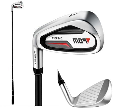 Club de golf para zurdos, hierro de carbono o acero, 36 grados, práctica de loft para hombres y mujeres, deportes, palos de hierro individuales (hombres (eje de carbono), izquierdo)