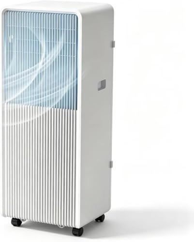 Portable Air Conditioner 10000 BTU - Cools up to 70 m² - AC Unit with Remote Control, Fan, Dehumidification, Sleep Mode, Installation Kits for Large Rooms