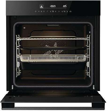 Hisense BI65346PDBGWIFI- Horno, Even Bake 77L, Cocción Congelados, Modo Air Fry, Modo Pizza, Programas Auto, Puerta Extraíble, Wifi - Connect Life