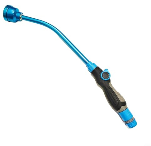 ZYWUOY Spruzzatore da Giardino, 60 cm Gentle Soaking Rain Shower 1000 Fori Tubo da Giardino Bacchetta Macchina Spruzzatore, Controllo dell'uscita del Pollice