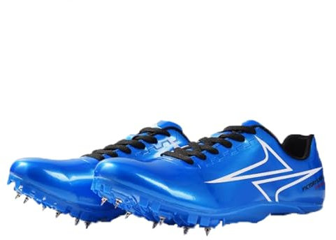 Leichtrit Zapatos con Clavos Pista Campo,Pista Y Campo Zapatillas Correr Clavos,Zapatillas para Correr Clavos Atletismo,FáCil De Usar,Adecuado para Carreras Larga Distancia,Entrenamiento Escolar