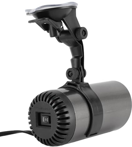 Ventilador calefactor de coche, de calentamiento rápido, portátil, giratorio, desempañador, antivaho para parabrisas de vehículo (24 V)
