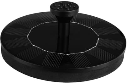 BIUDECO Solarbrunnen-wasserpumpe Schwimmender Wasserbrunnen Für Garten Pool Teich Dekoration Solarbetrieben Ohne Batterie Oder Strom Automatisch Startend Mit Hellem Sonnenlicht Aus Monokri