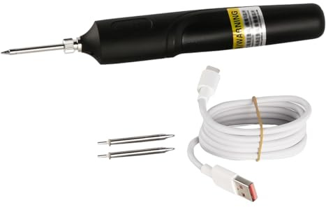 Ieron 5V 8W Battery Powered Soldering Iron Set Portable Wireless Soldering Iron With LED Light And USB Charging Fast Heating