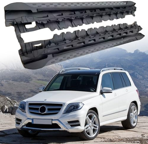 Lot de 2 marchepieds latéraux pour Mercedes-Benz Classe GLK X204 2008-2015.
