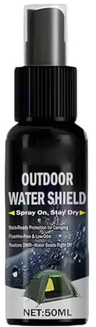 Spray Imperméabilisant Pour Tissu,50ml Spray Protecteur Imperméable Pour Tissu | Protection Eau Sac À Dos Extérieur,pour Chaussures, Bottes, Tente Extérieure, Meubles en Bois, Cuir, Caoutchouc