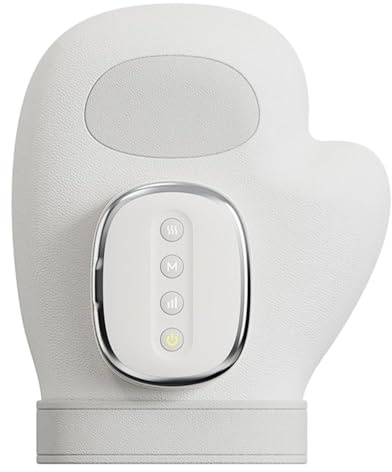 Hand Massager with Heat and Compression, 2026 New Cordless Hand Massager, Finger Massager, Carpal Tunnel Relief & Wrist Relief Massager, Gift for Women Men, 3 Modes, 5 Gears, Scheduled Shutdown