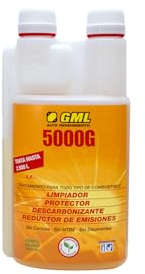 AutoFullCar - Limpiador Descarbonizante GML 5000G con Tecnología Aderco 5000 | para Motores Diésel Gasolina HVO Que Ayuda a Mantener Inyectores y Mejorar Rendimiento (500 ml.)