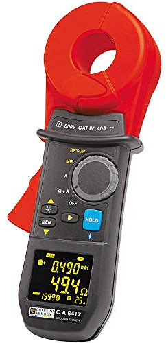 Chauvin Arnoux Ca6417 Test Equipment Pince de masse, Cat IV, 600 V, 35 mm