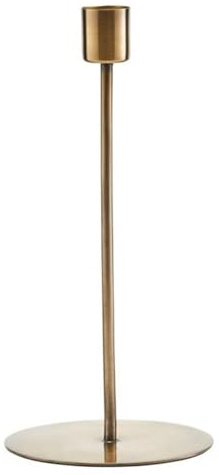 House Doctor Kerzenständer | Antikes Messing-Finish Kerzenhalter | Kerzenständer Für stumpenkerzen | Kerzenhalter Für Stabkerze | Kerzenständer-Dekoration für das Haus