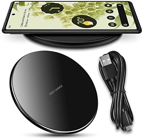 QI Wireless Ladegerät kompatibel mit Google Pixel 10 10a 9a 9 Pro/XL/Fold Ladestation Kabellos Charger Induktives Universal Schnellladegerät Ladematte