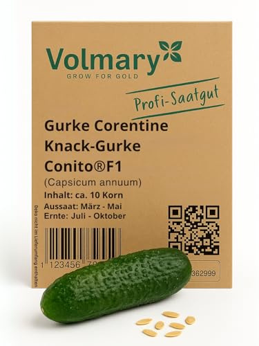 Mini-Knackgurke 'Corentine' F1 - Portion Samen (1 Korn)