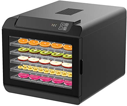 Secador de alimentos de frutas, deshidratador eléctrico de carne vegetal, secadora, deshidratador de alimentos para setas