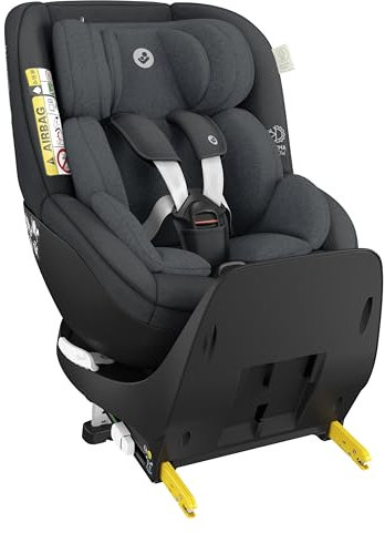 Maxi-Cosi Mica Pro Eco i-Size, 360°-Kindersitz mit ISOFIX, 0-4 Jahren, 40-105 cm, ClimaFlow, G-CELL-Seitenaufprallschutz, drehbarer Kindersitz, Neugeborene & Kleinkindsitz, Authentic Graphite