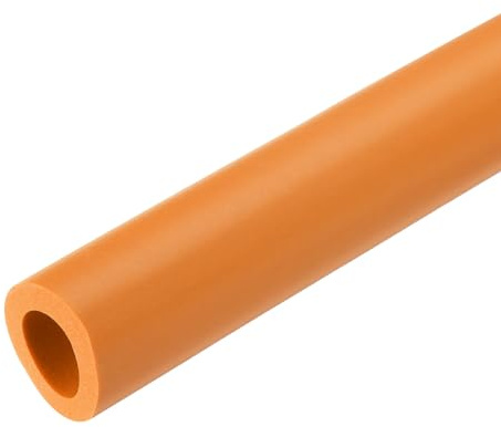 sourcing map Rohrisolierung, Schaumstoff-Rohrisolierung, 18 mm Innendurchmesser, 30 mm Außendurchmesser, 61 cm, Wärmeerhaltung für Frostschutz-Isolierung, Griffgriff, Orange