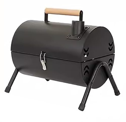 Barbecue à Charbon de Bois, Bbq à Charbon de Table Portable, Barbecue Extérieur, pour Cuisines, Terrasses, Jardins, Camping(Color:Black)