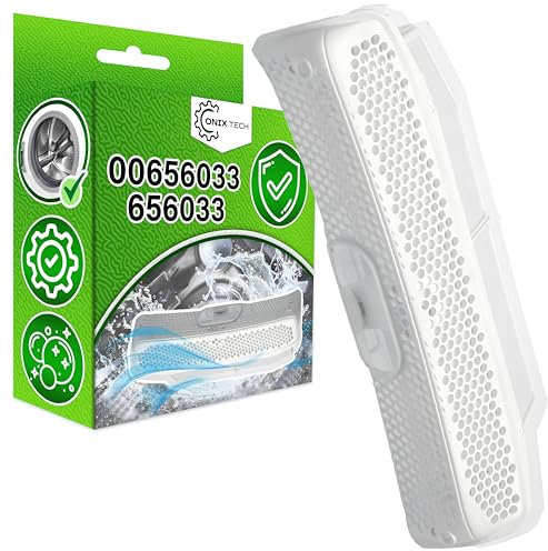 Filtro de Pelusas para Secadora con Código Original 00656033 para Bosch - Garantía de 5 Años - ONIX TECH