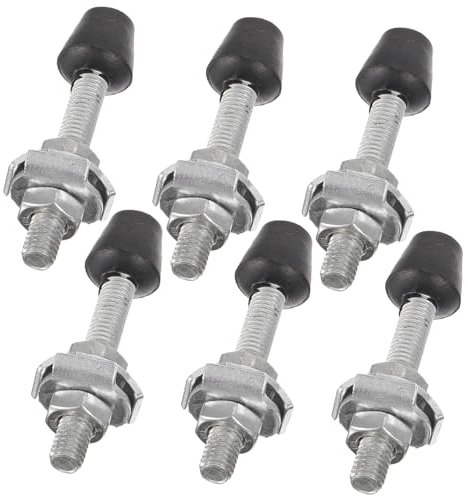 DIYEAH 6pcs Woodworking Toggle Clamp Bolt Toggle Latch Clamp Screws Toggle Screw Assembly Fit Professional Woodworking Accessories Easy Install and Comfortable Grip