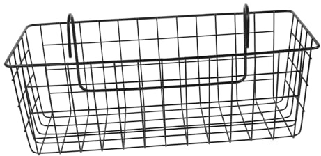 FONDOTIN Kleintier Heufutterhalter aus Stabilem Eisen Kleiner Hasen Futterkorb mit Glatter Oberfläche Sicherer Heunapf für Kaninchen Meerschweinchen und Chinchillas Leicht zu Reinigen