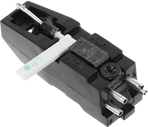 NIYANGLE Dual Nadel Plattenspieler Tonabnehmer mit Kunststoff und Metall Exzellente Klangwiedergabe Passend für Phonograph und Schallplattenspieler