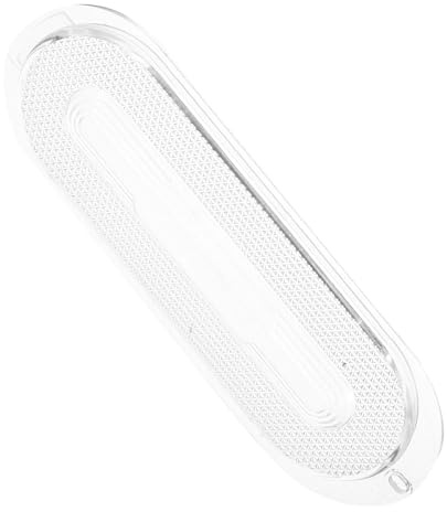 PACKOVE Copertura Luce LED Ovale in ABS Resistente per Cappa Aspirante Cucina, Paralume Protettivo Facile da Installare per Zona Cottura Luminoso