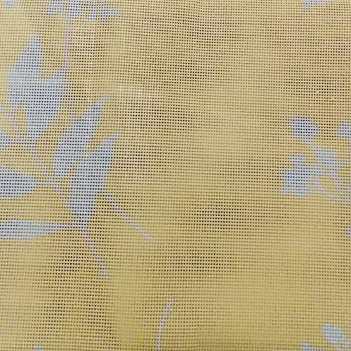 Gartentischdecke Premium KC Rund 160 cm Blätter Grau Beige · Form, Farbe & Größe wählbar