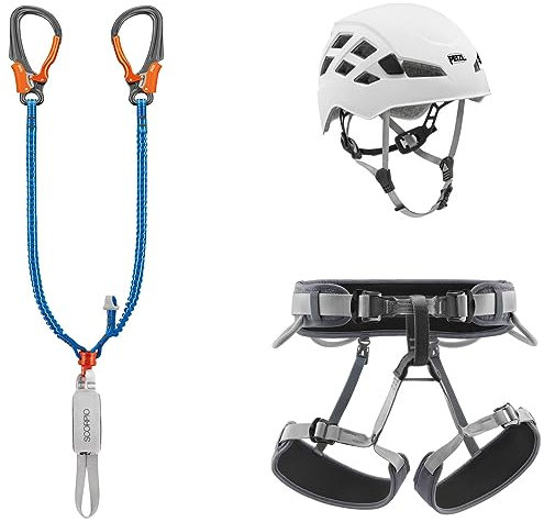 PETZL, Kit Via Ferrata Eashook, Kit Von Via Ferrata, Mehrfarbig, 1, Unisex Erwachsener