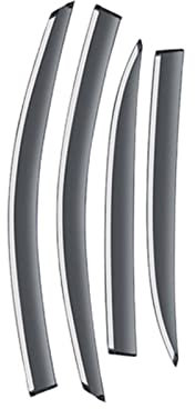 WOHOOD Windabweiser Für Skoda Für Octavia Für Combi 2018 2019 2020 Autofenster Visiere Regenschutz Deflector Shade Cover