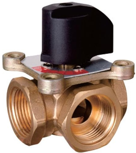 AQUA HEATING Dreiweg-Mischventil 1 Zoll 3-Wege-Mischer Heizungsanlage